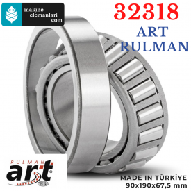 32318 Art Konik Makaralı Rulman  90x190x67,5 mm